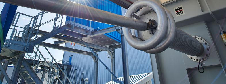 HV mobile test trailer